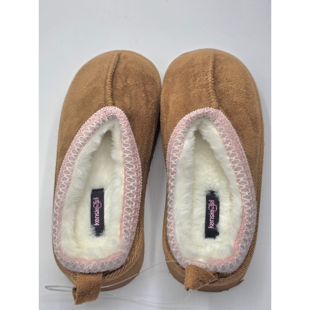 Kensie Girl's‎ Slippers - Cozy House Slippers for Kids with Fuzzy Faux Sz L(2/3) - Picture 4 of 5